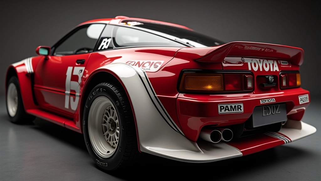 Toyota Celica GT-Four kere detailid, aerodünaamika, kiletused ja spoiler, 1990ndate rally disain