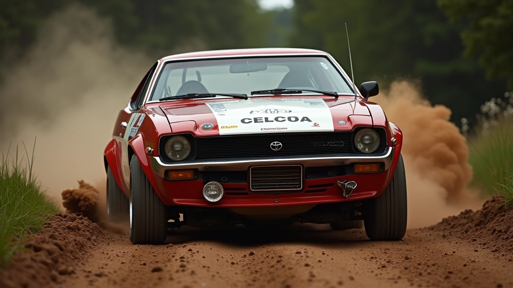 Toyota Celica rally auto