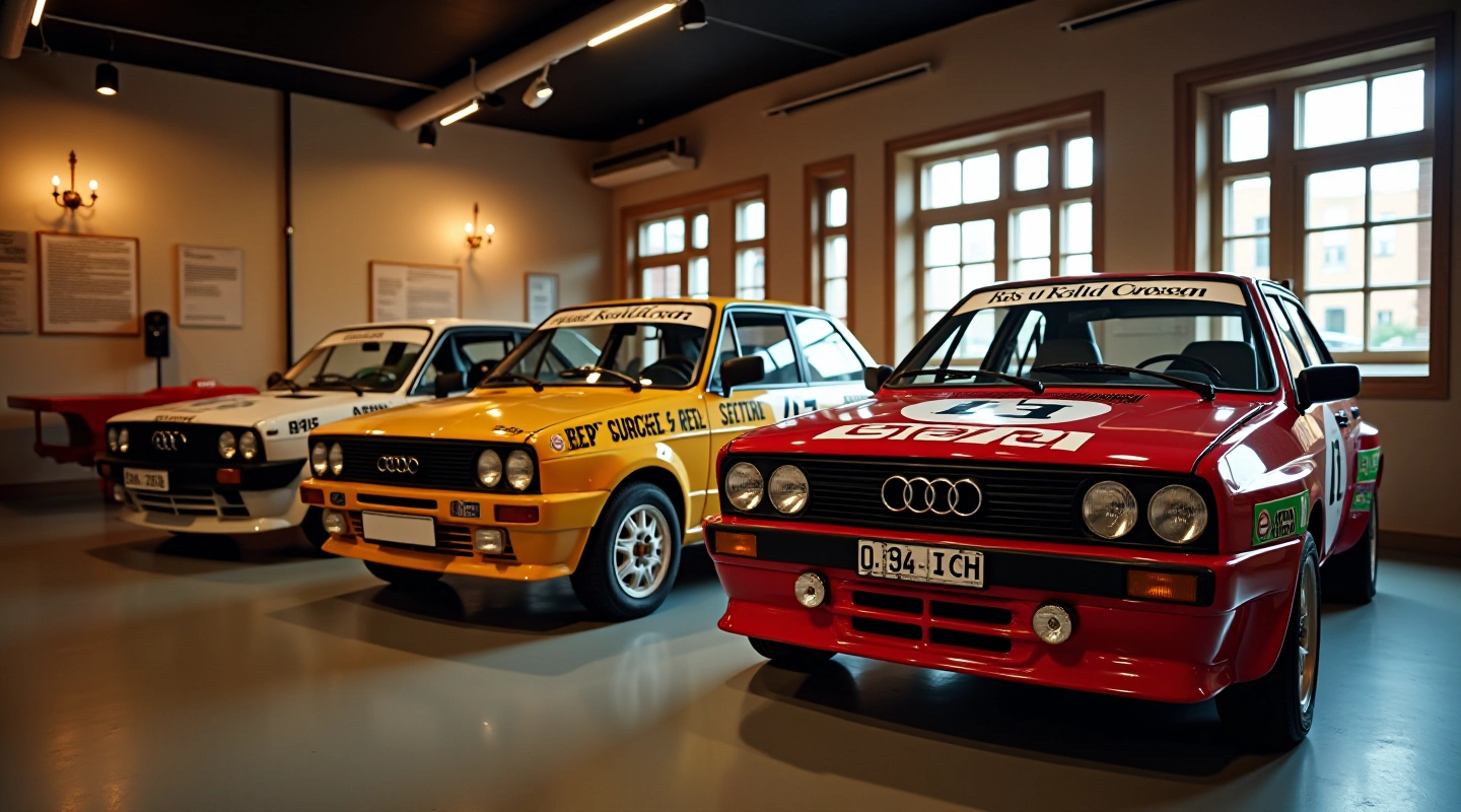 Klassikalise ralliimperiumi kujundus ja ralliautode kolektor üheskoos